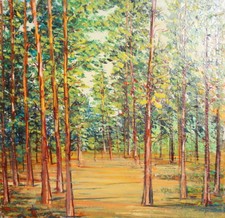 Dipinto ad olio vintage