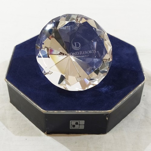 Cristallo fermacarte diamond - cristallo,