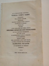 Alla baronessa Teresa Corvi