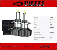 KIT H7 LED 2 PZ RIATEC MOD7887 HEADLIGHT APOLLO 12/24 6000k 4000l X Lenticolari