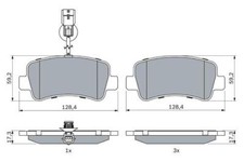 Bosch pastiglie freno - bosch,