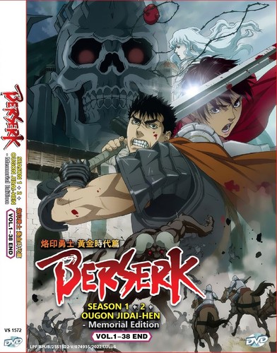 Anime dvd berserk season 3 - anime, 1-3