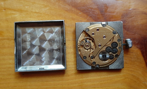 Meccanismo dorato orologio - , da