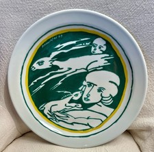 Piatto da collezione 1980 il piatto dell'anno Remo Brindisi "Pastorale "