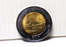 MONETA 500 LIRE BIMETALLICA