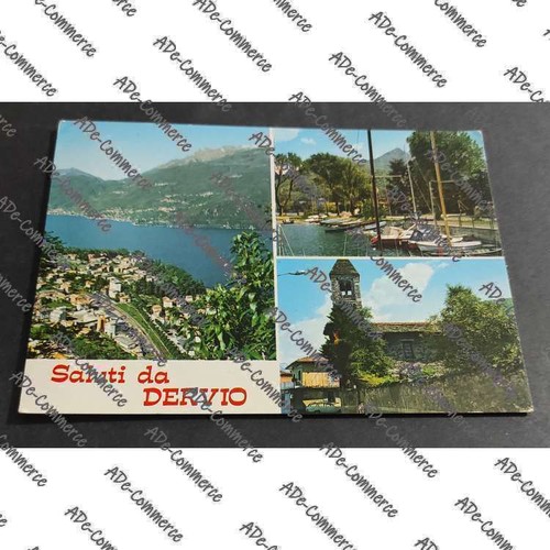 Cartolina dervio lago di - -,
