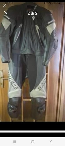 Tuta moto pelle - tuta, in