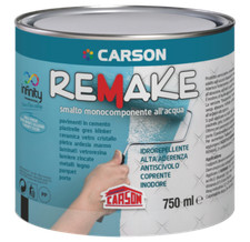 SMALTO REMAKE ALL'ACQUA PER PAVIIMENTI RIVESTIMENTI E MATTONELLE GRES  750ML