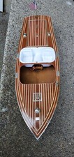 KYOSHO Maritime Classic Series Stream Liner RC kit barca in legno pre-costruito vintage