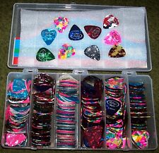 10 Plettri Spessori Assortiti per Chitarra e Basso - Roling's Guitar Picks