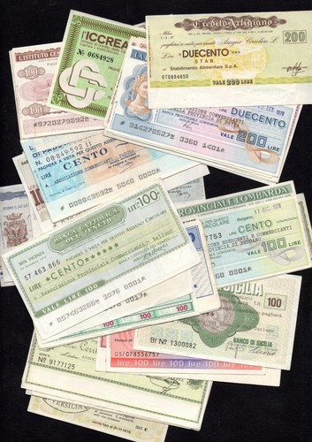 Mini assegni banche varie - assegni,