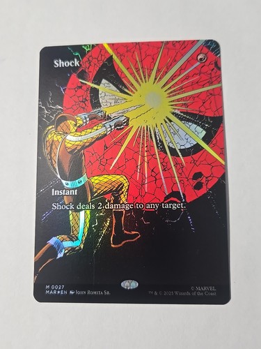 Poster fumetto shock - fumetto,