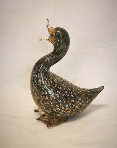 Papera scultura murrina - papera, "la