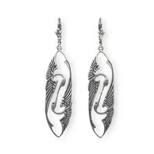 Orecchini Kranich In Argento
