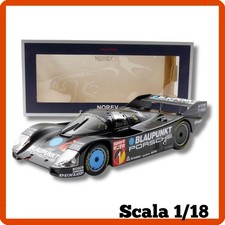 Modellino auto statico modellini scala 1/18 PORSCHE 962 C NURBURGRING 1986 Norev