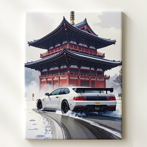 Wall art bianco nissan - bianco, r