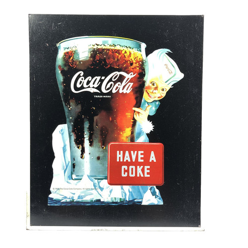 Vtg 1995 coca - 1995, sign