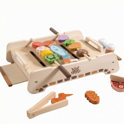 Set barbecue giocattolo sicuro - set,
