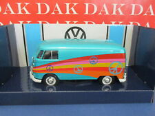 Die cast 1/24 Modellino Furgone Van Volkswagen Type 2 T1 Peace 1962 by Motor Max