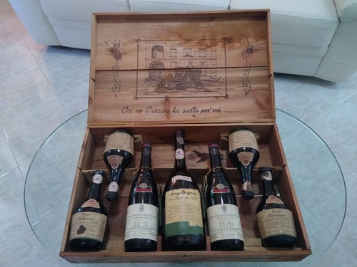 Cassetta vini bersano vintage - vini,