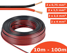 Cavo Altoparlante Cavo Box Hifi 10m 20m 50m 100m Cavo Audio Auto Hifi Trefolo