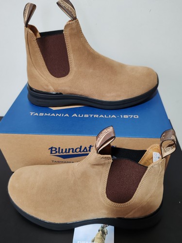 Bottes blundstone curry suede - curry,