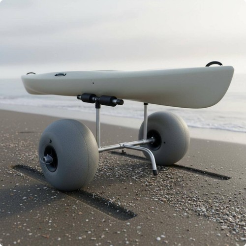 Carrello porta kayak leggero - carrello,