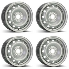 4 Cerchi Acciaio Alcar 5,5Jx14