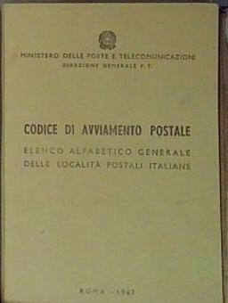 Codice avviamento postale - avviamento,
