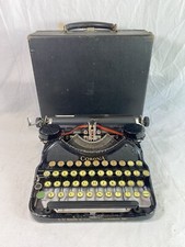 Macchina Da Scrivere Corona Modello 4 Portatile Del 1929 Funziona + Nastro Nuovo