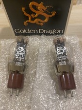 Valvole amplificatrici Golden Dragon 300B Super, Tubes