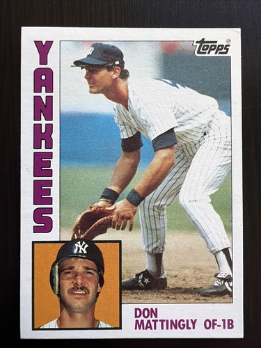 1984 topps don mattently - 1984,