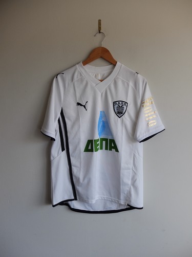 Paok away shirt 2009 m - paok,