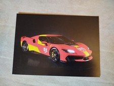 Cartolina vettura "296 speciale"- Ferrari - F1