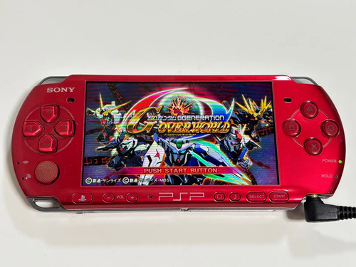 Console sony psp - psp-3000, rossa