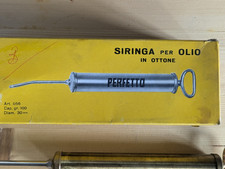 SIRINGA PER OLIO POMPA MANUALE
