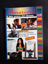 AMARCORD RARISSIMO NUMERO ZERO 1995 FANZINE CINEMA HORROR FANTASCIENZA EROTISMO