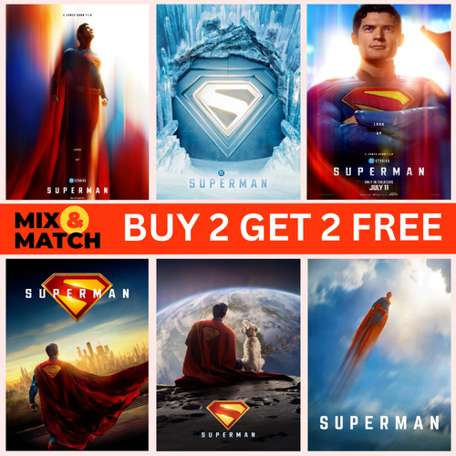 Superman 2025 teaser poster - 2025,