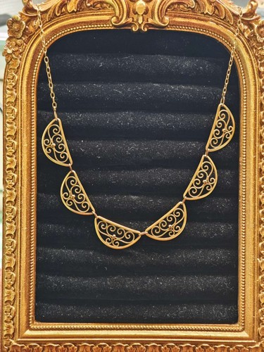 Collana francese filigrana - collana, in