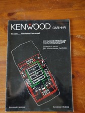KENWOOD CAR HI FI CATALOGO ANNO 1990