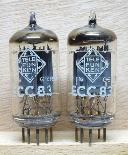 Coppia telefunken ecc83 - telefunken,