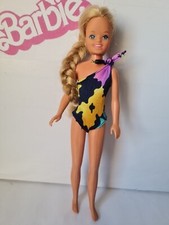 BARBIE MATTEL SKIPPER 1987 TROPICAL 1021 CON COSTUME 