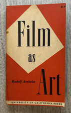 Film as Art by Rudolf Arnheim