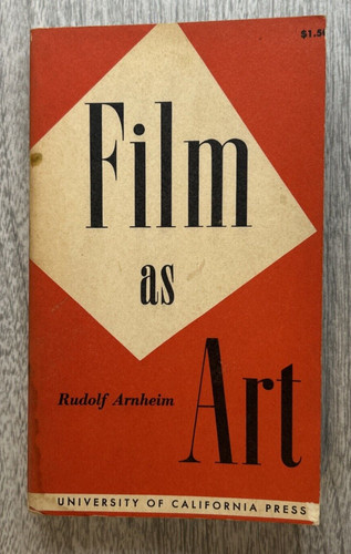 Film art rudolf - as, arnheim