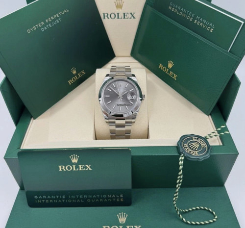 Rolex datejust grigio - datejust,