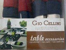 SET DA TAVOLA 4 PEZZI TOVAGLIETTE AMERICANE IN TESSUTO