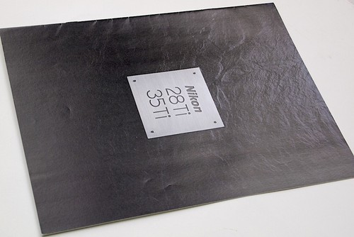 Nikon brochure per fotocamera