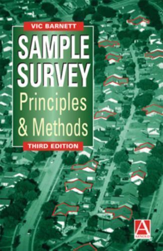 Sample survey principles - survey:,