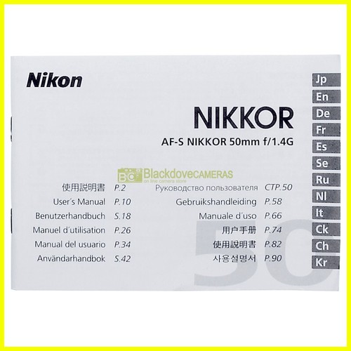 Manuale originale per nikon - per,