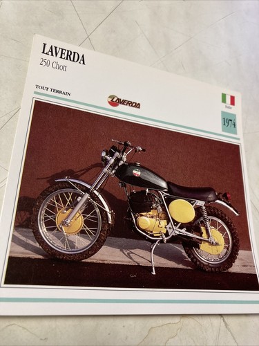 Laverda 250 chott 1974 - chott, scheda